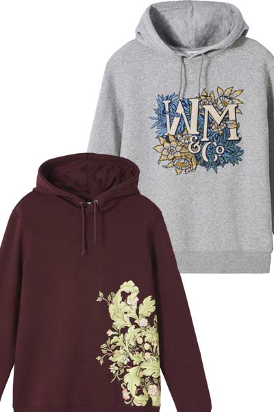 Hoodies H&M x Morris & Co