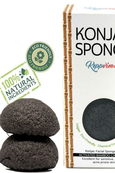 eponge konjac peau grasse homme