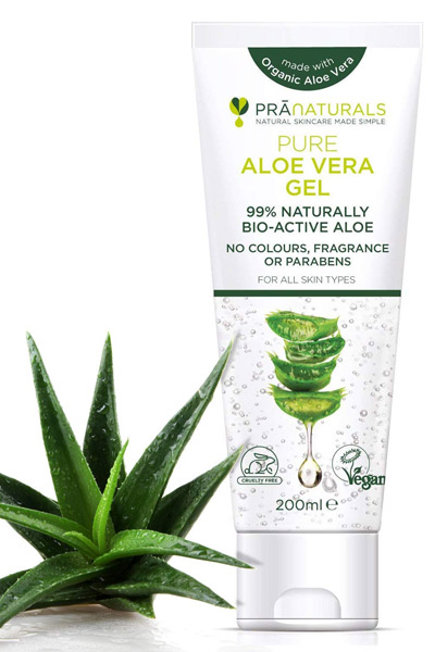 gel d'aloe vera contre les lèvres sèches