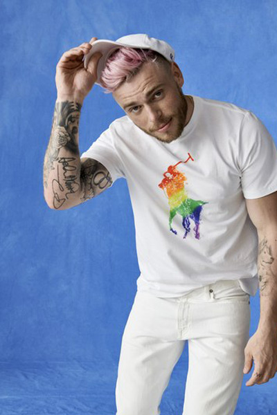 Gus Kenworthy Ralph Lauren RL Pride