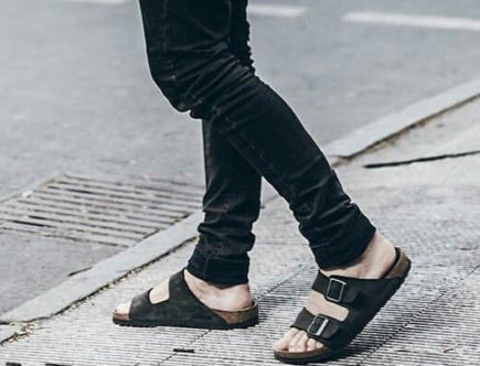 comment porter des sandales homme