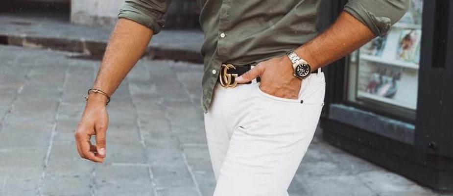 comment porter un pantalon blanc homme