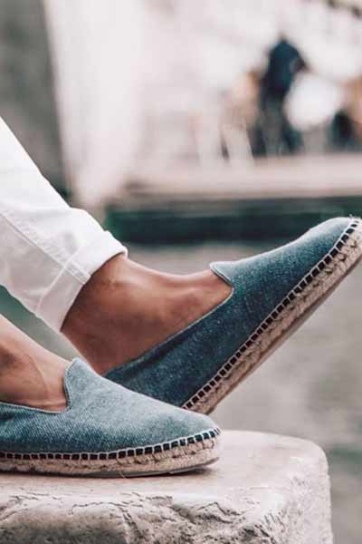 espadrille homme