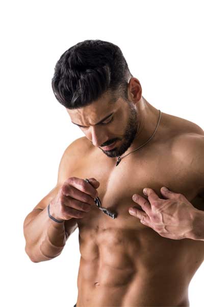 épilation masculine