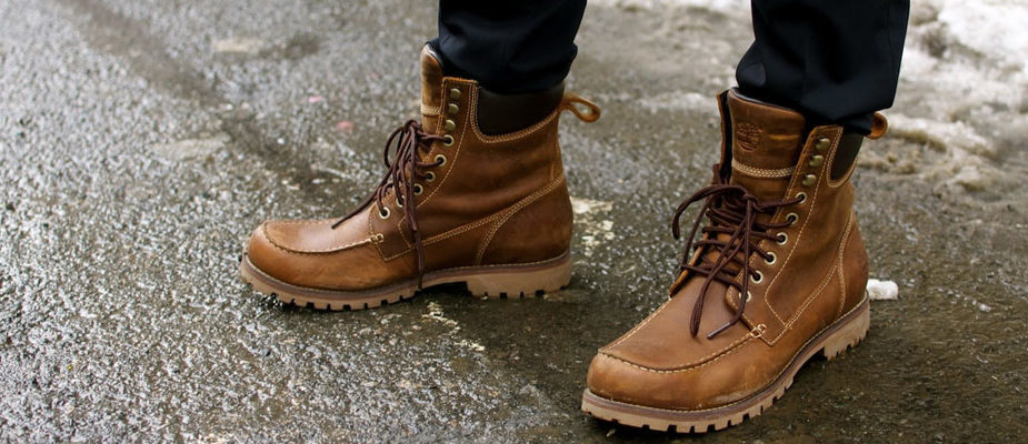 chaussures porter en hiver homme