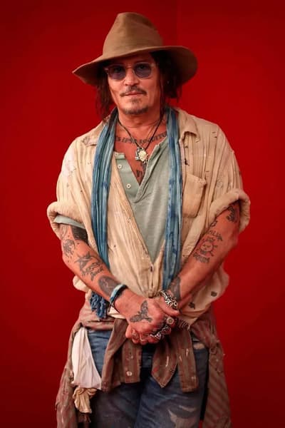 johnny depp icone masculin du style boheme