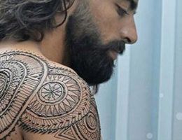 tatouage temporaire ou tatouage éphémères pour homme