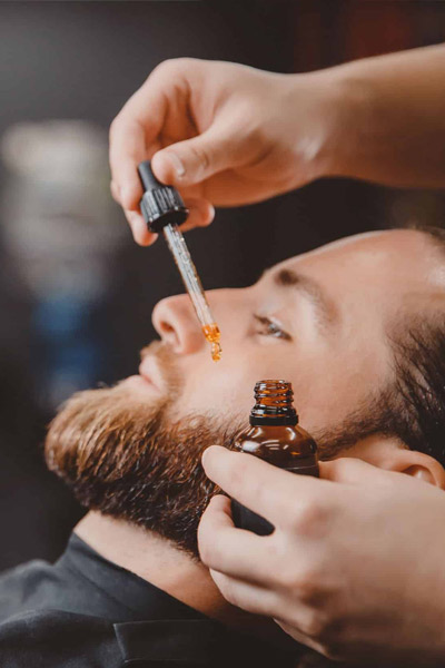 huile de ricin pour une belle barbe courte