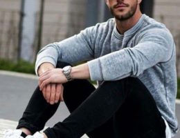 porter un sweat homme