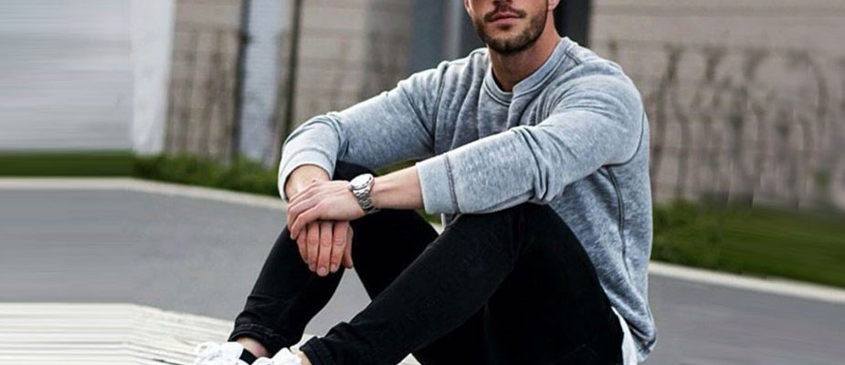 porter un sweat homme