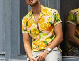 porter une chemise à manches courtes homme