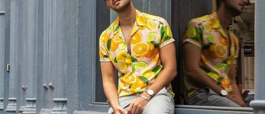porter une chemise à manches courtes homme