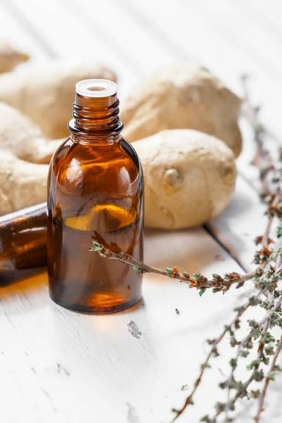 aromathérapie huile de gingembre