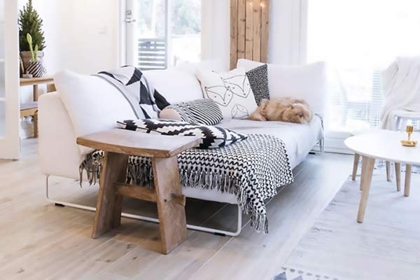 textile déco scandinave