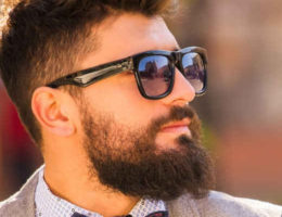 trous dans la barbe