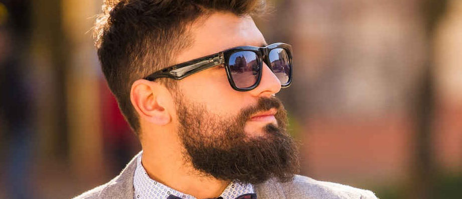 trous dans la barbe