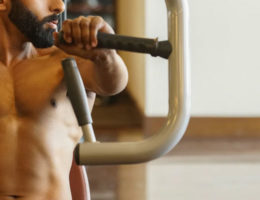 silhouette musclée homme