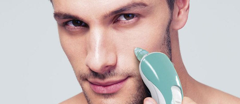 aspirateur points noirs homme