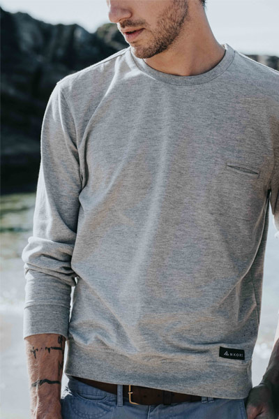 sweat gris ankore