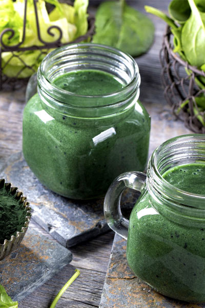 smoothie à la spiruline