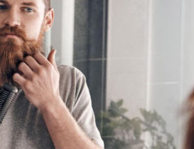 lisser sa barbe