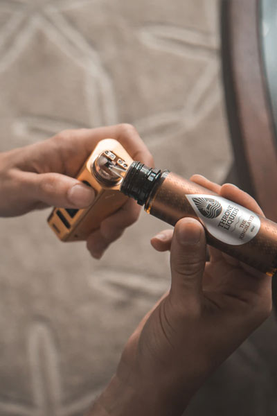 rechargement e-cigarette