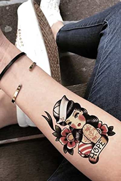 tatouage pin-up