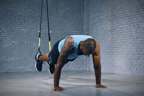 exercices TRX planche