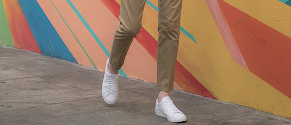 chaussures avec un chino