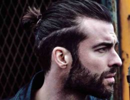 man bun