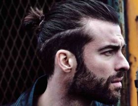 man bun