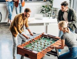 baby foot jeu de café