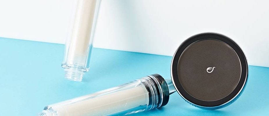 pommeau de douche filtrant
