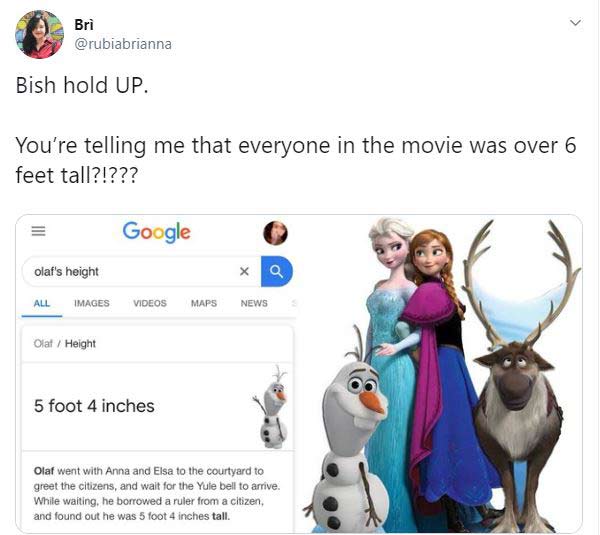taille olaf