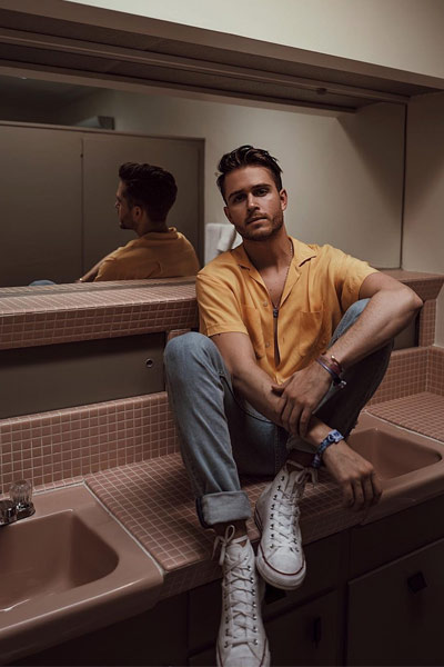 converse montante homme look adam gallager