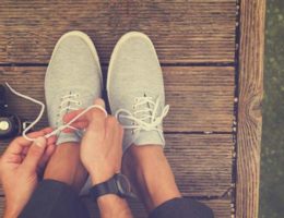chaussures en toile homme