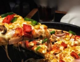 réchauffer une pizza
