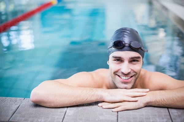 homme aquabiking