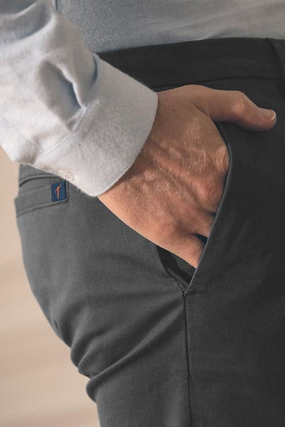 détail poche chino the nines