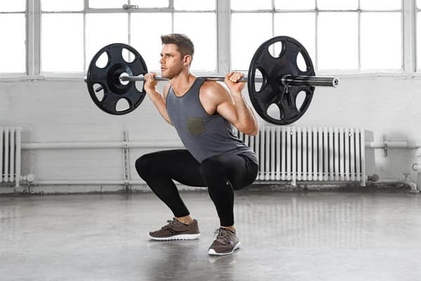 squat à la barre ou back squat