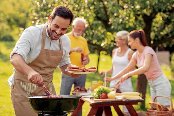 barbecue Weber pratique