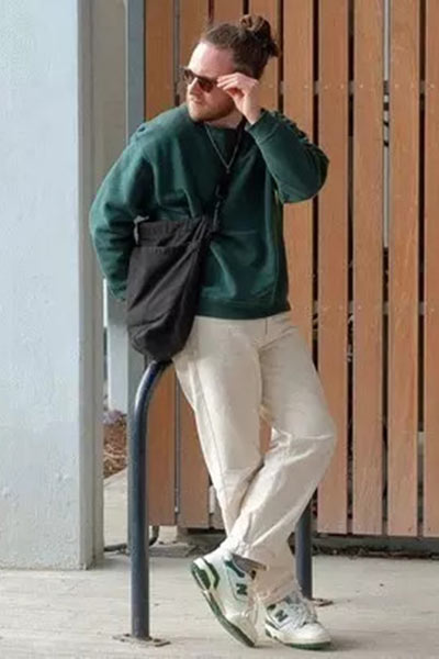 sweatshirt homme outfits