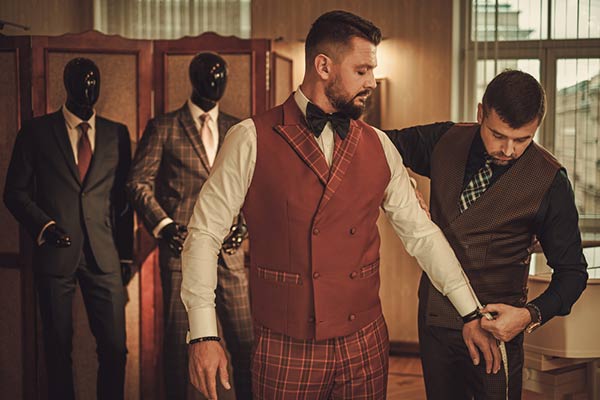 conception costume sur mesure mariage