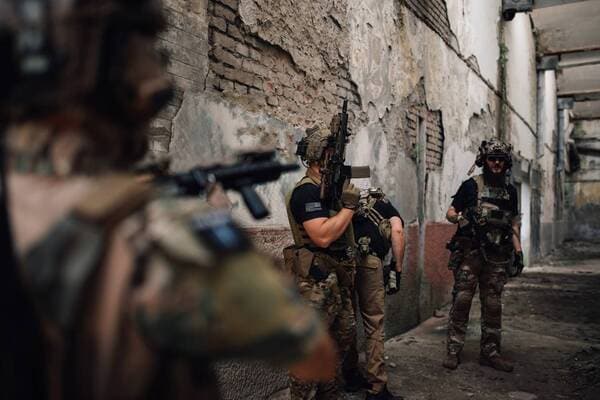 Une partie d'airsoft