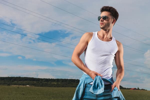 maillot de corps débardeur homme