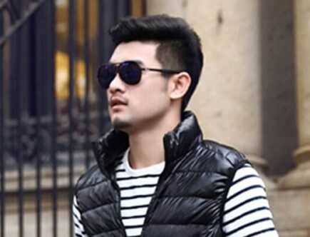 porter doudoune homme sans manche