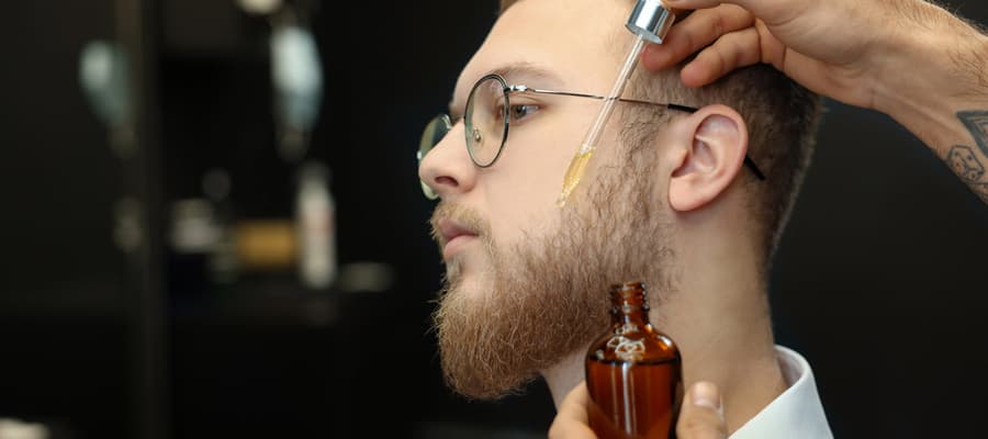 huile d'argan pour la barbe