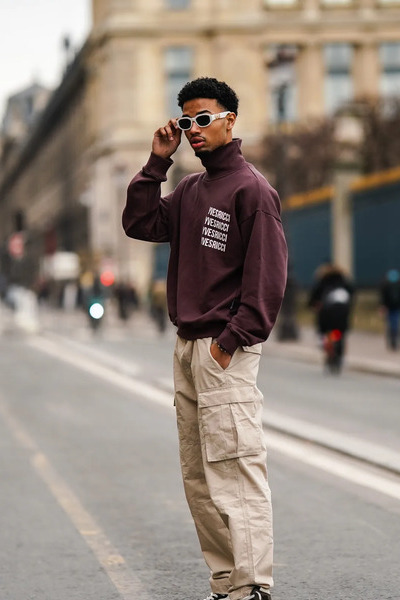 styles de pantalon pour hommes cargo