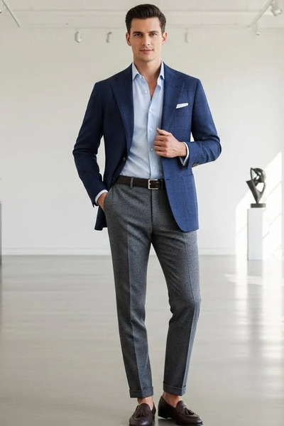 styles de pantalon pour hommes costume