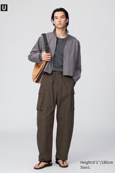 pantalon taille haute pour hommes uniqlo